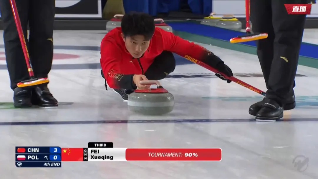 中国男队零封波兰六连胜锁定米兰冬奥会资格
