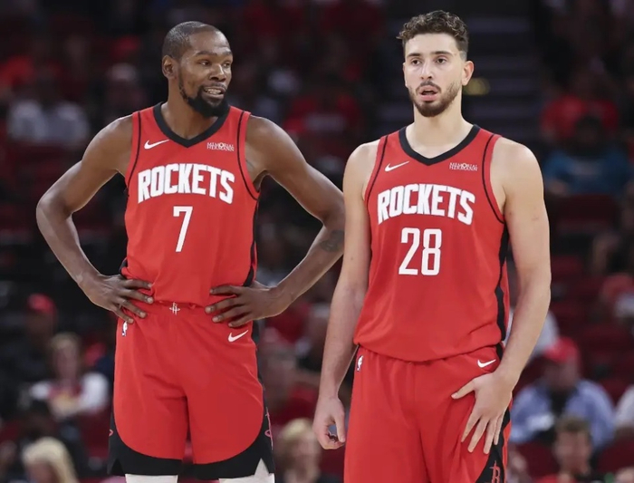 杜兰特或成火箭冲冠失败首离队者 申京长期绑定